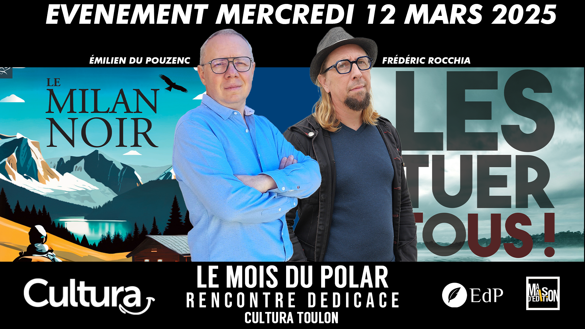 Rencontre dédicace : Le mois du polar